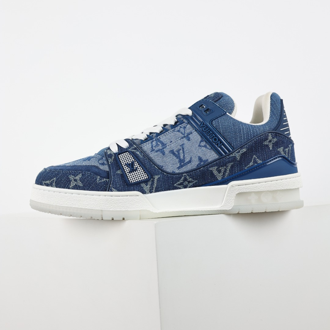 LvTrainer Monogram Denim Blue