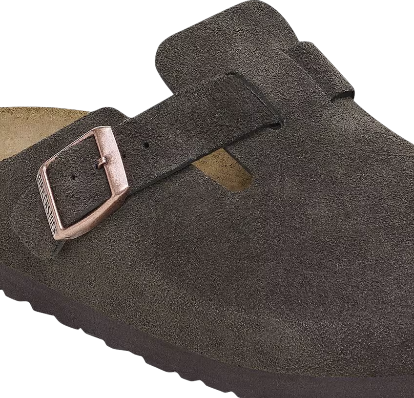 Birkenstock Boston Suede Leather Brown
