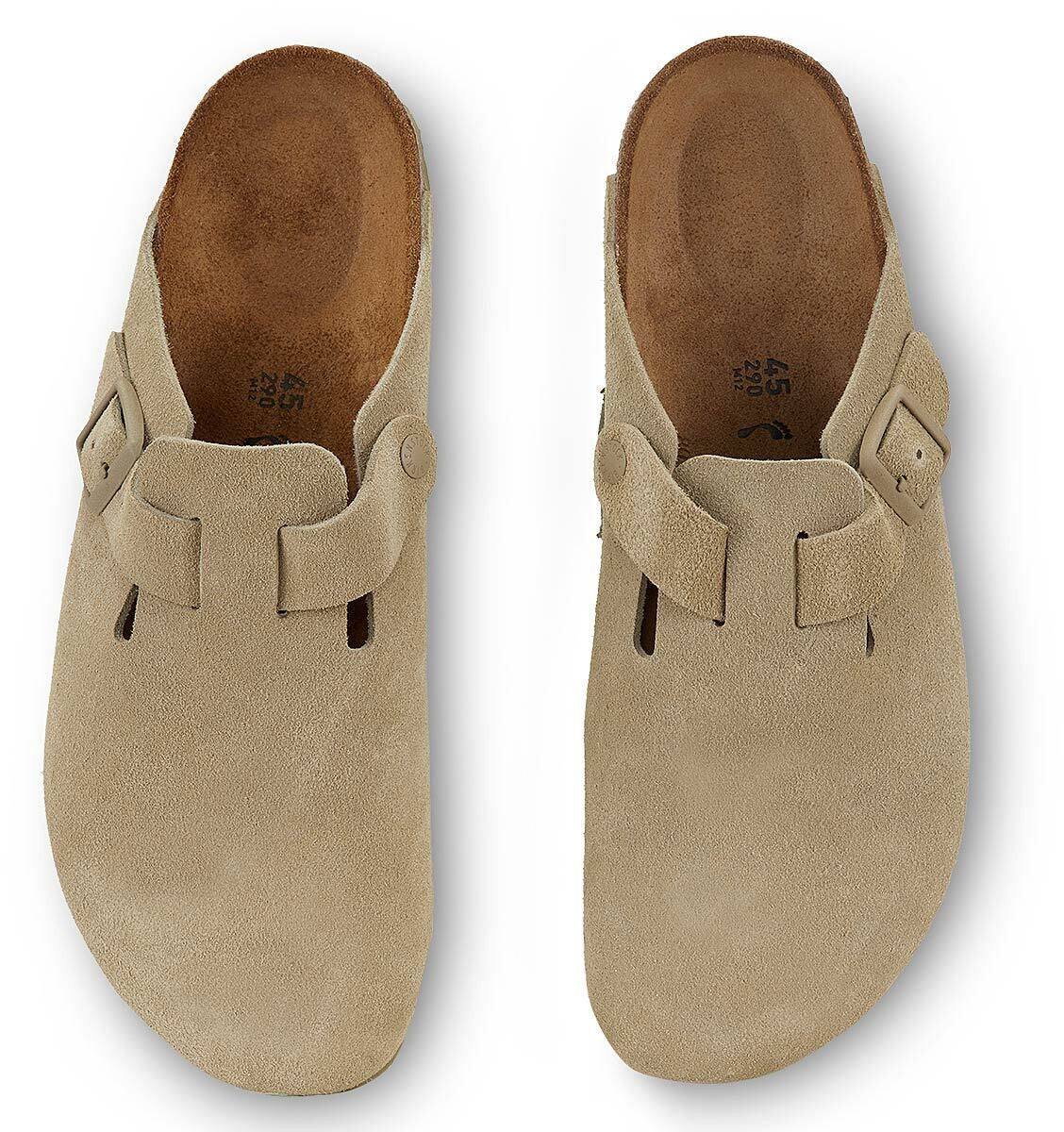 Birkenstock Boston Suede Leather Brown