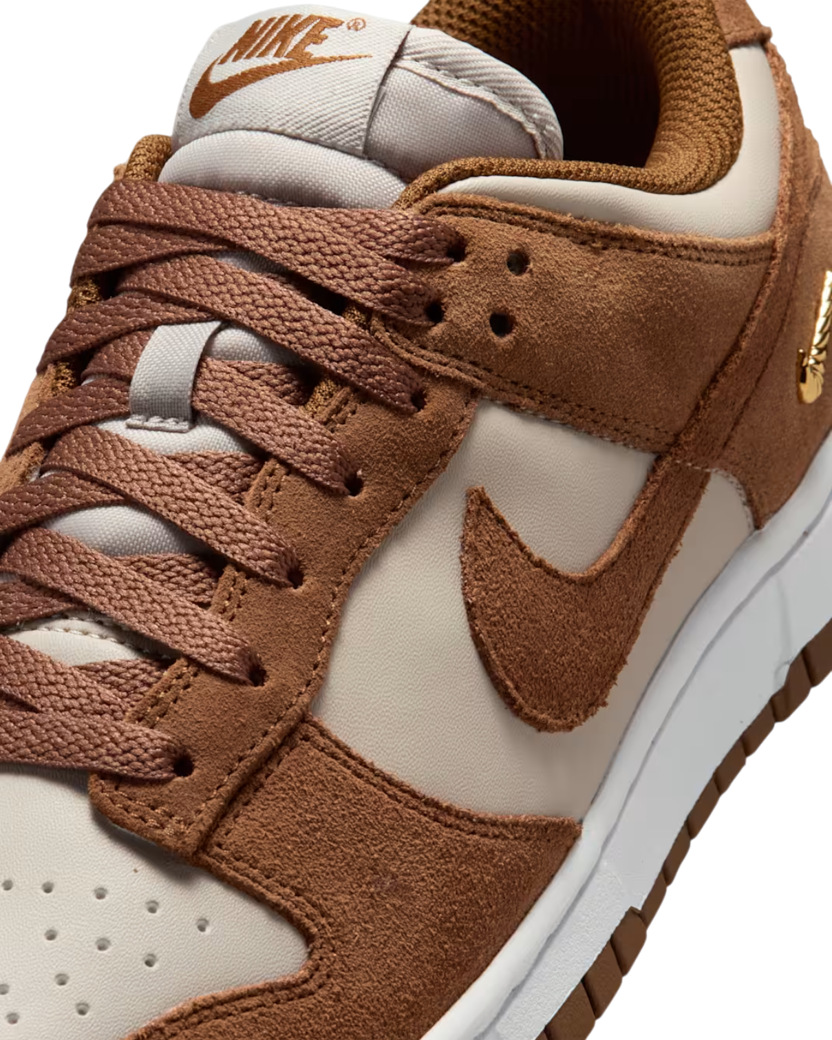 Nike Dunk Low Suede Women Brown
