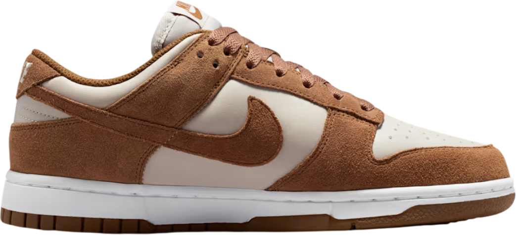 Nike Dunk Low Suede Women Brown