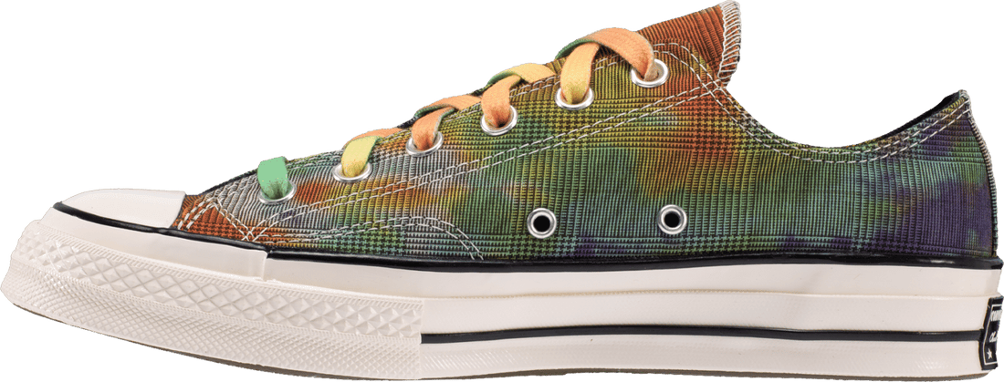 Converse Chuck Taylor 70 OX Tie Die Plaid Grey