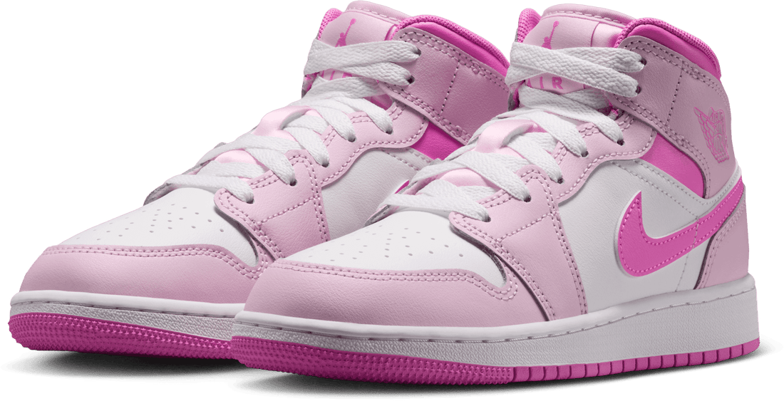 Jordan Air 1 Mid Kids Pink