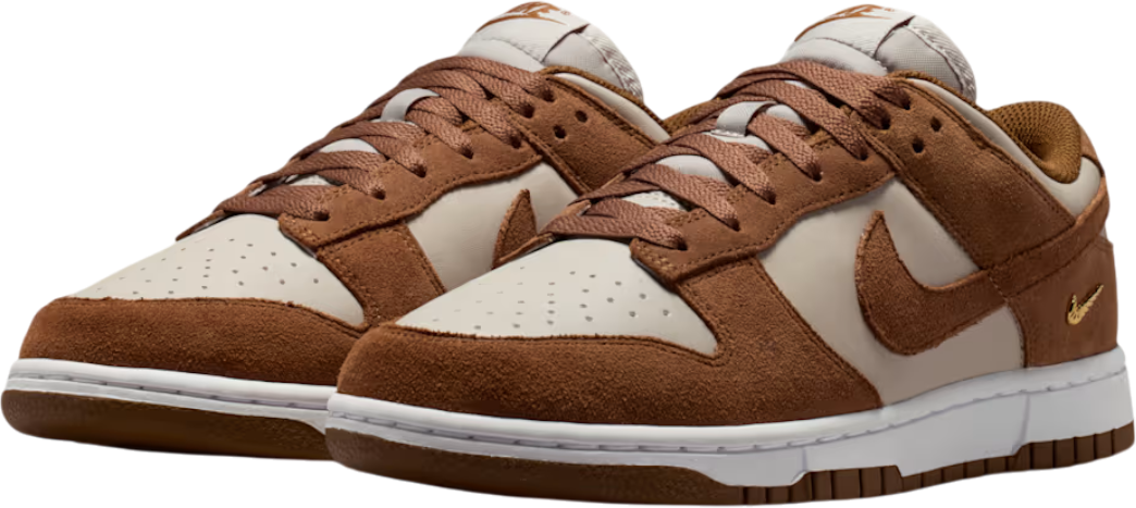 Nike Dunk Low Suede Women Brown