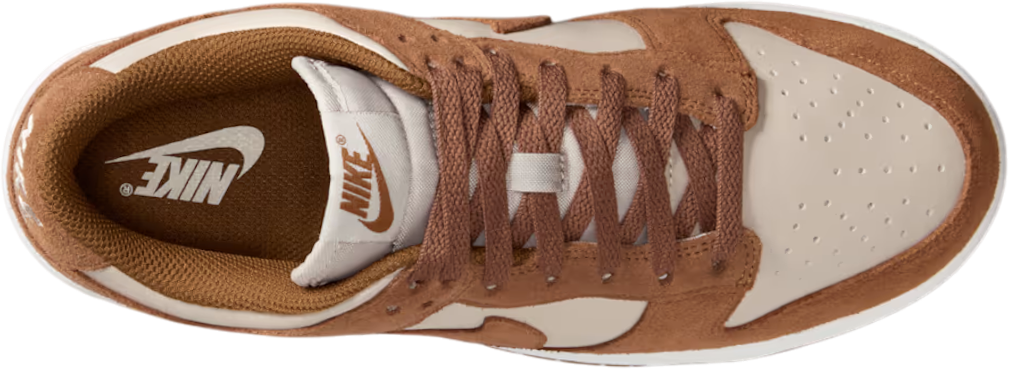 Nike Dunk Low Suede Women Brown