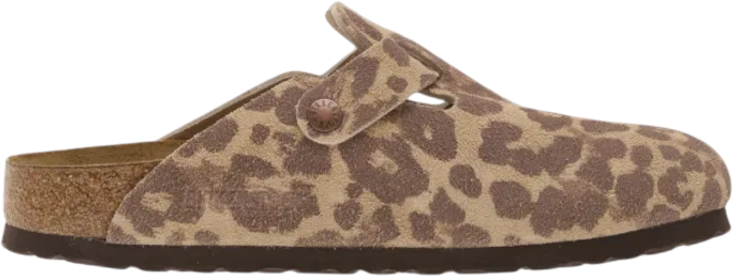 Birkenstock Boston Print LEVE Green