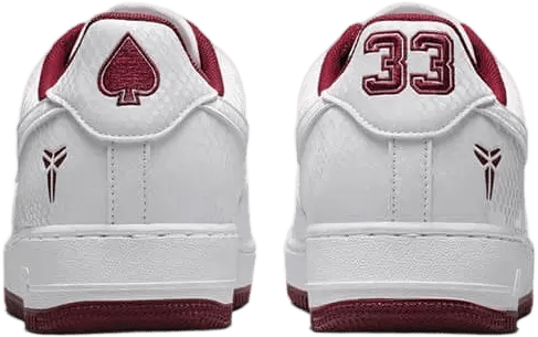 Nike Kobe Air Force 1 Lower Merion High White