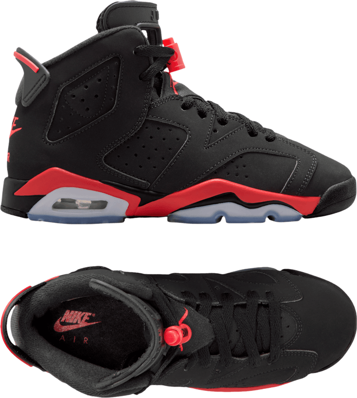 Jordan Air Jordan 6 Retro Infrared GS Kids Black C001