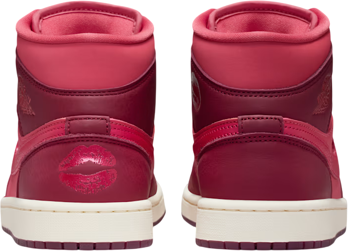 Jordan Air Jordan 1 Mid SE Valentine's Day Women Red C600
