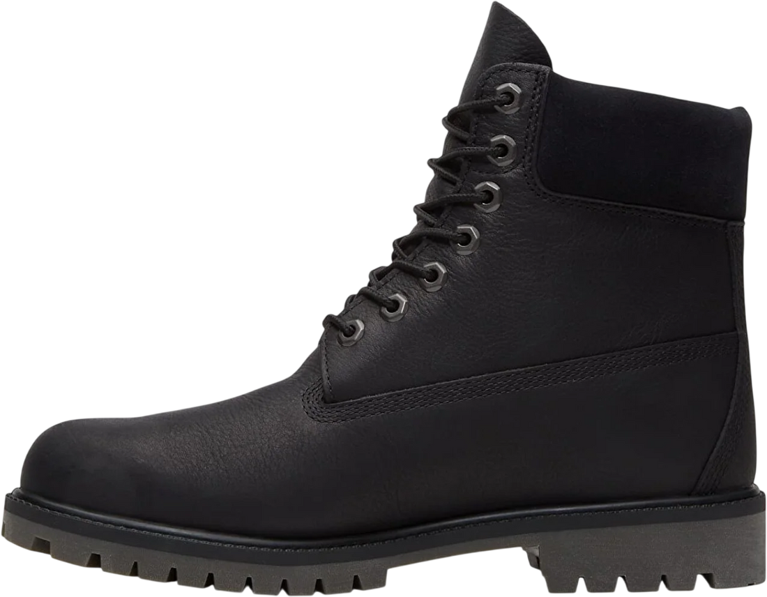 Timberland 6 Inch Lace Up Boots Black