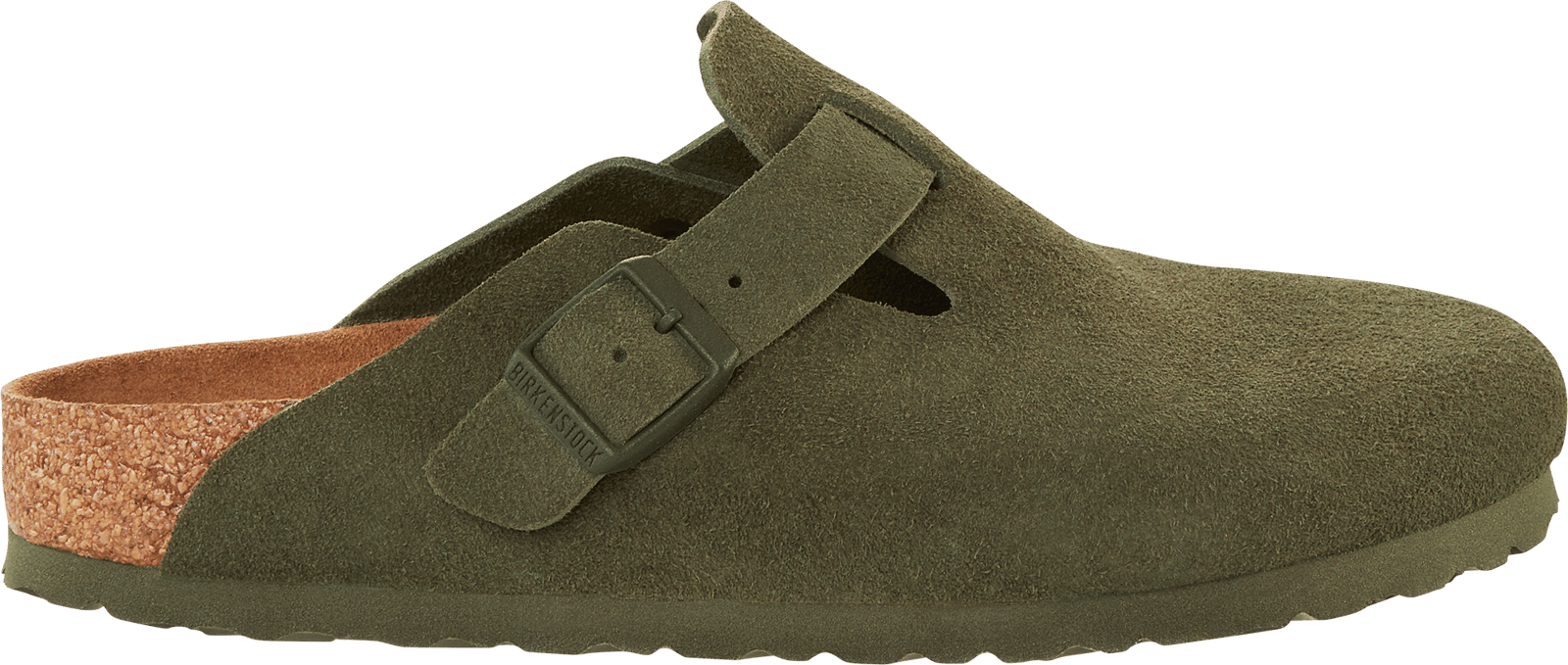 Birkenstock Boston Suede Leather Brown