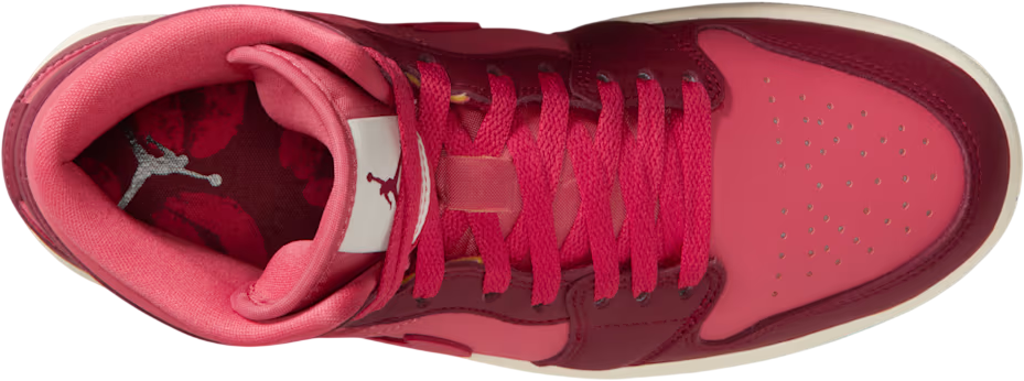 Jordan Air Jordan 1 Mid SE Valentine's Day Women Red C600