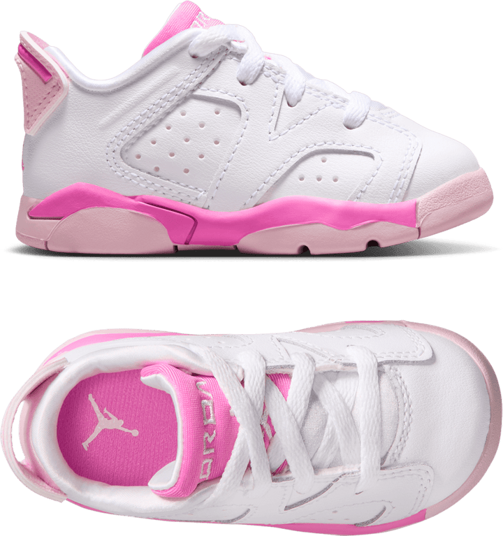 Jordan Air Jordan 6 Low China Rose TD Kids White