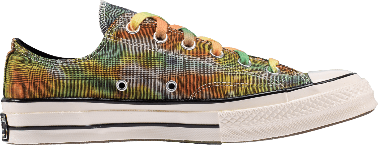 Converse Chuck Taylor 70 OX Tie Die Plaid Grey