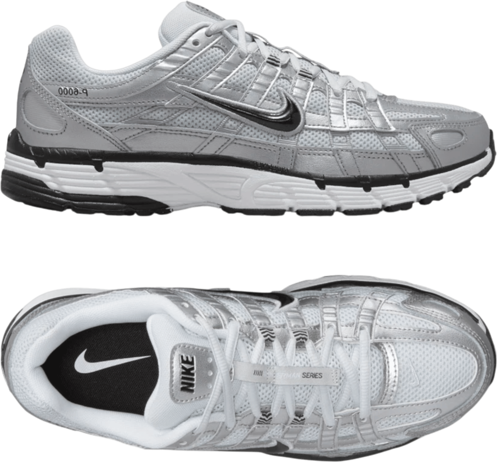 Nike P-6000 Sneaker Women Silver C101