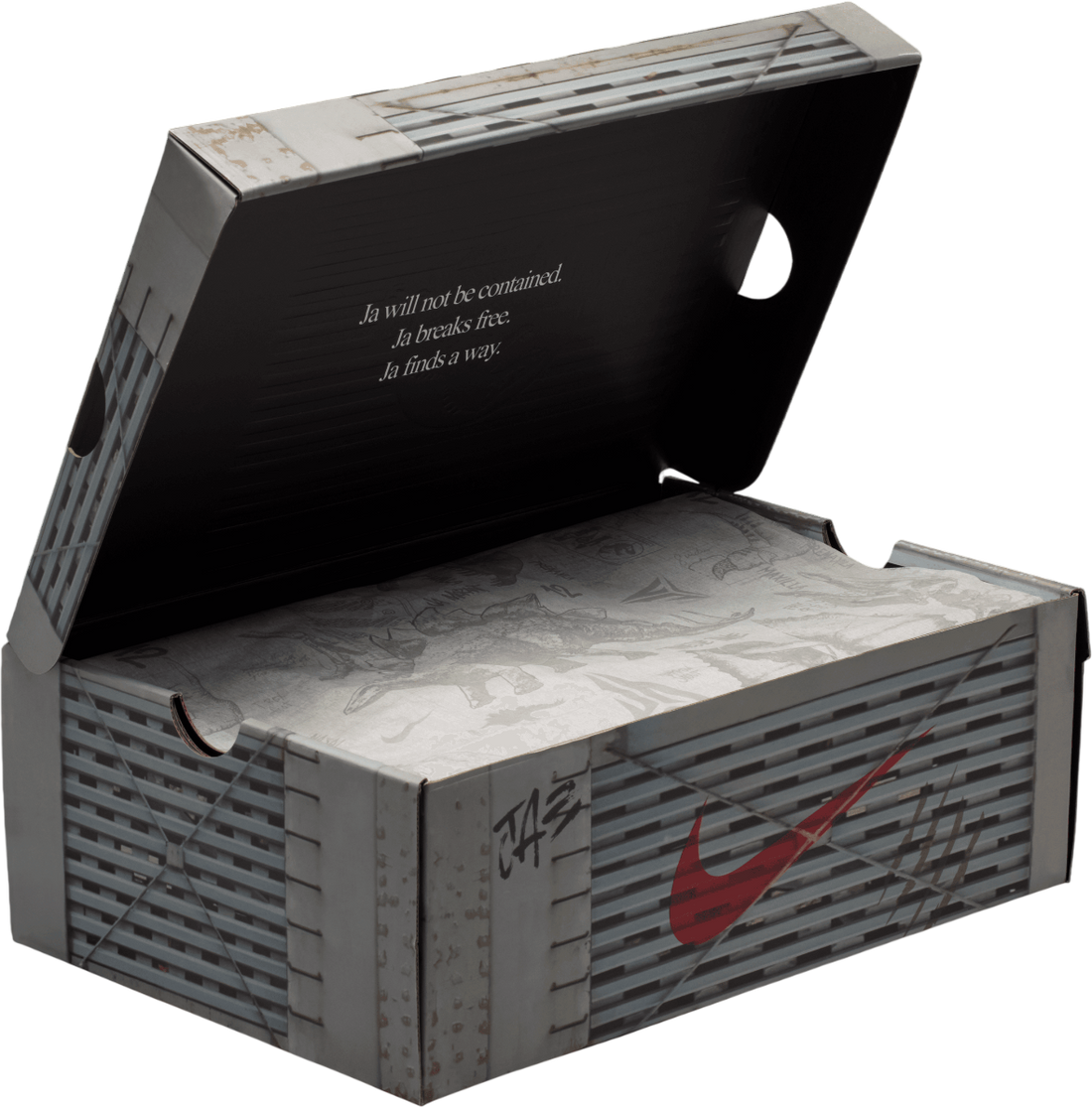 Nike JA 3 Jurassic Park Raptor Black C001