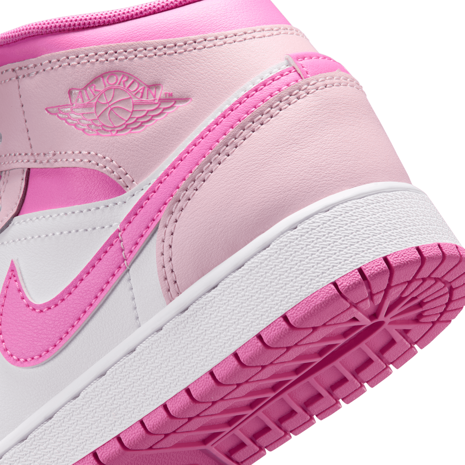Jordan Air 1 Mid Kids Pink