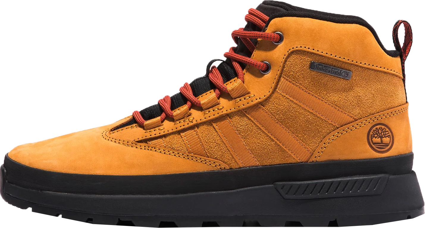 Timberland Euro Trekker Mid Lace Up Sneaker Yellow