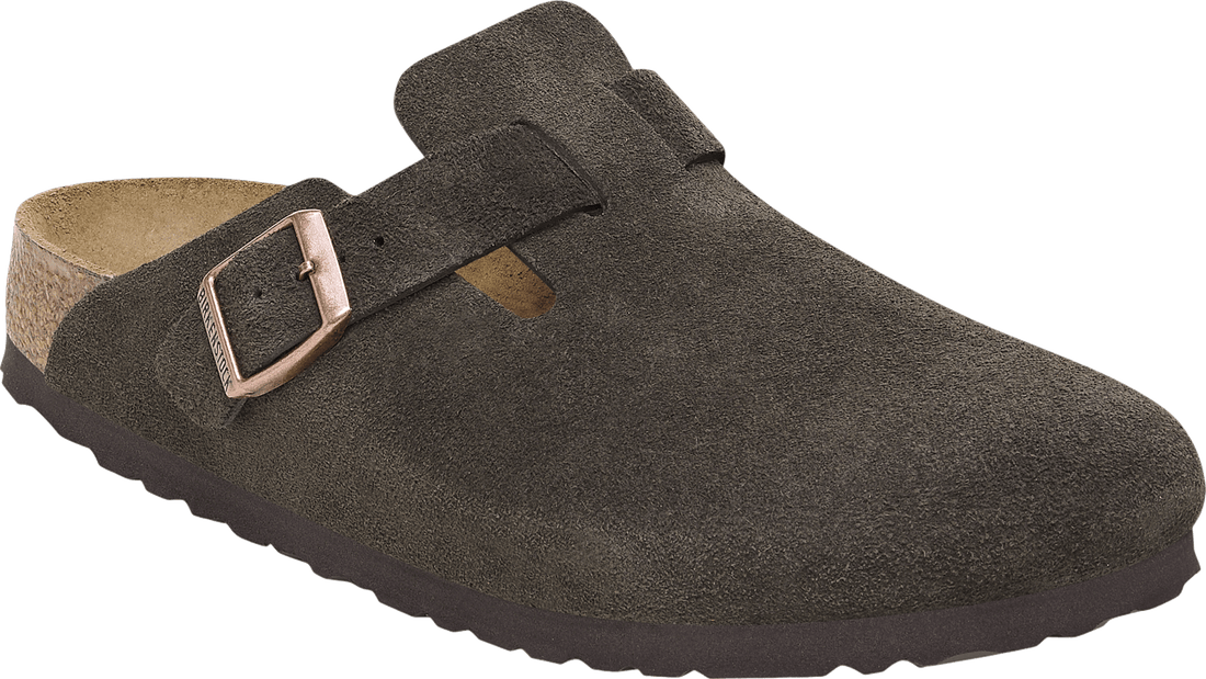 Birkenstock Boston Suede Leather Brown