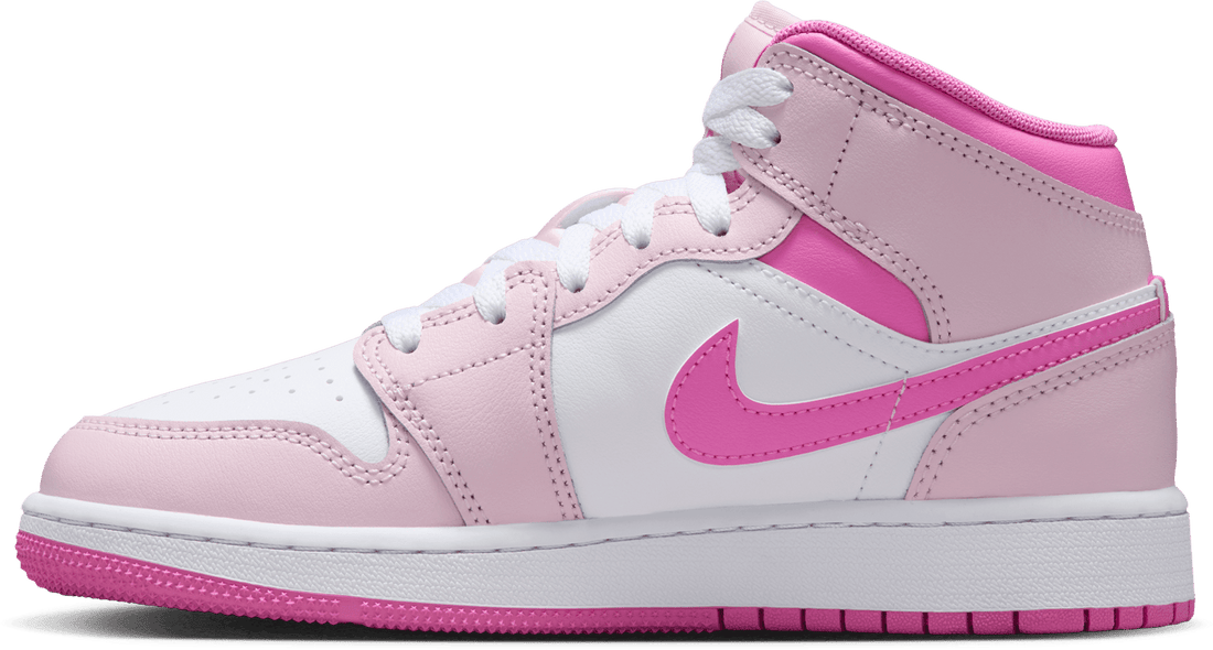 Jordan Air 1 Mid Kids Pink