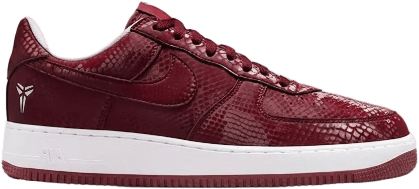 Nike Kobe Air Force 1 Lower Merion High Red