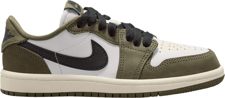 Jordan Air Jordan 1 Retro Low OG Medium Olive PS Kids Brown C200