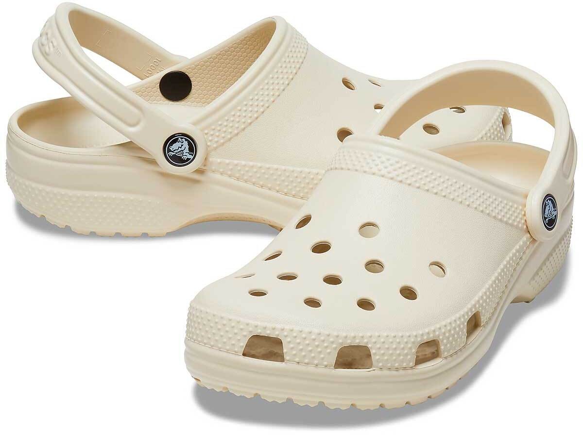 Crocs Classic Clog Slippers Beige