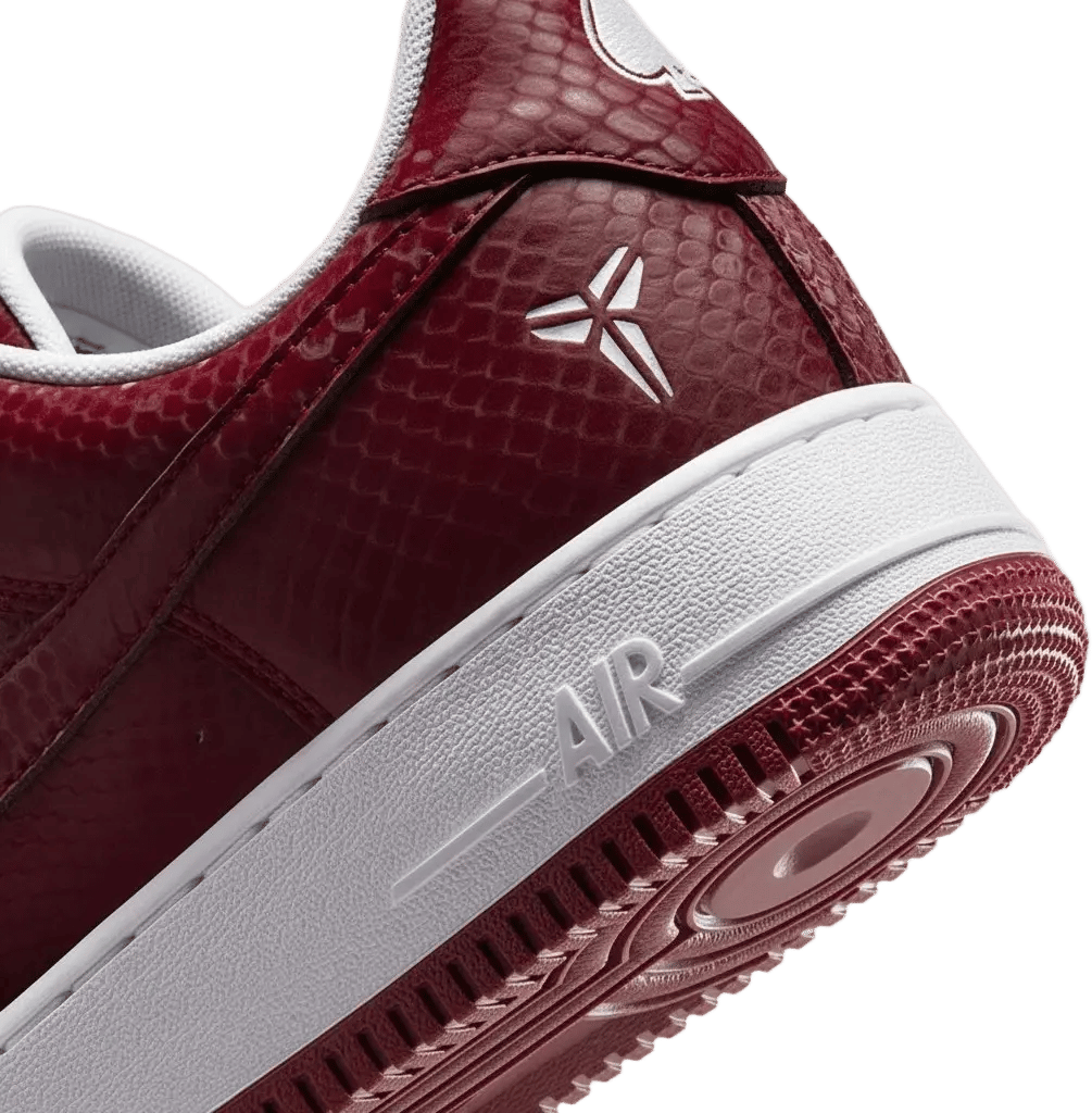 Nike Kobe Air Force 1 Lower Merion High Red