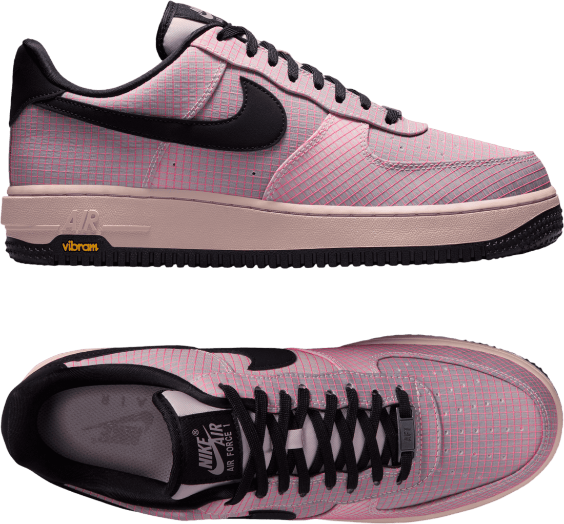 Nike Air Force 1 '07 LX Vibram Slit Red Pink