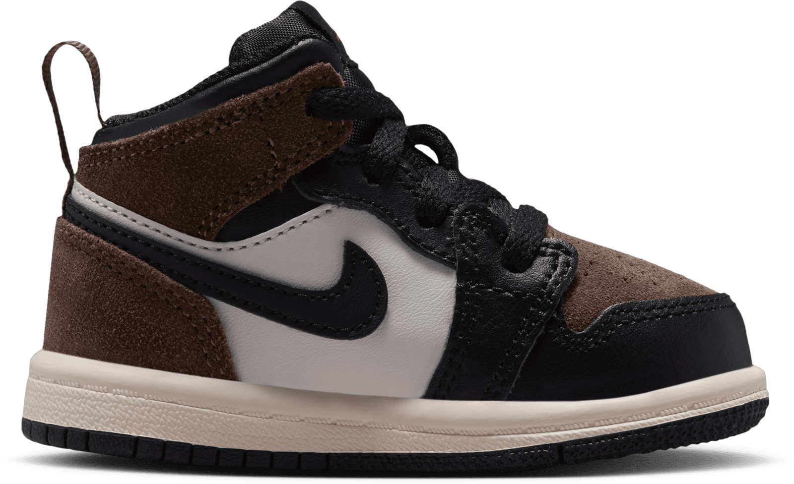 Jordan Air Jordan 1 Mid Love The Game Letter TD Kids Black