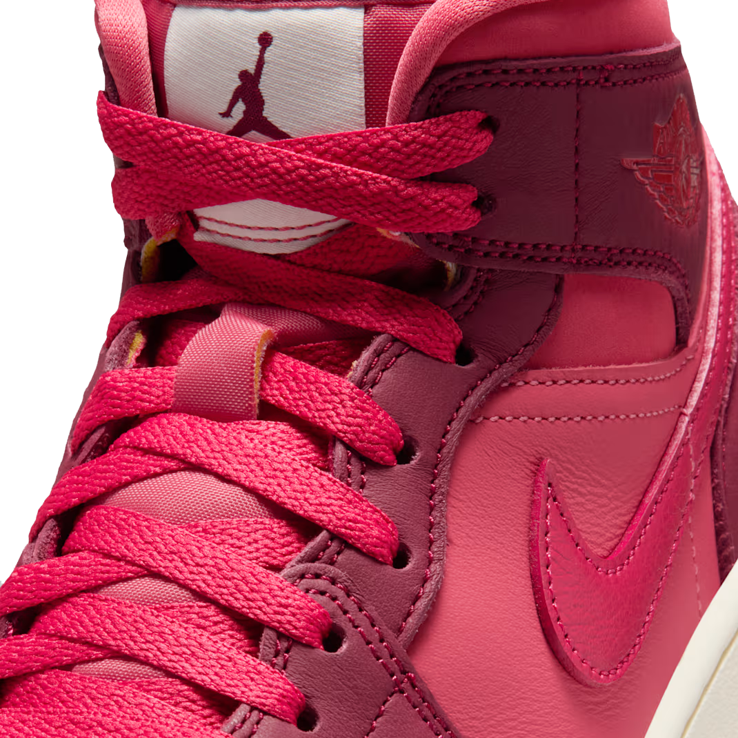 Jordan Air Jordan 1 Mid SE Valentine's Day Women Red C600