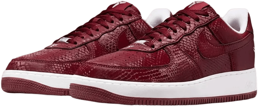Nike Kobe Air Force 1 Lower Merion High Red
