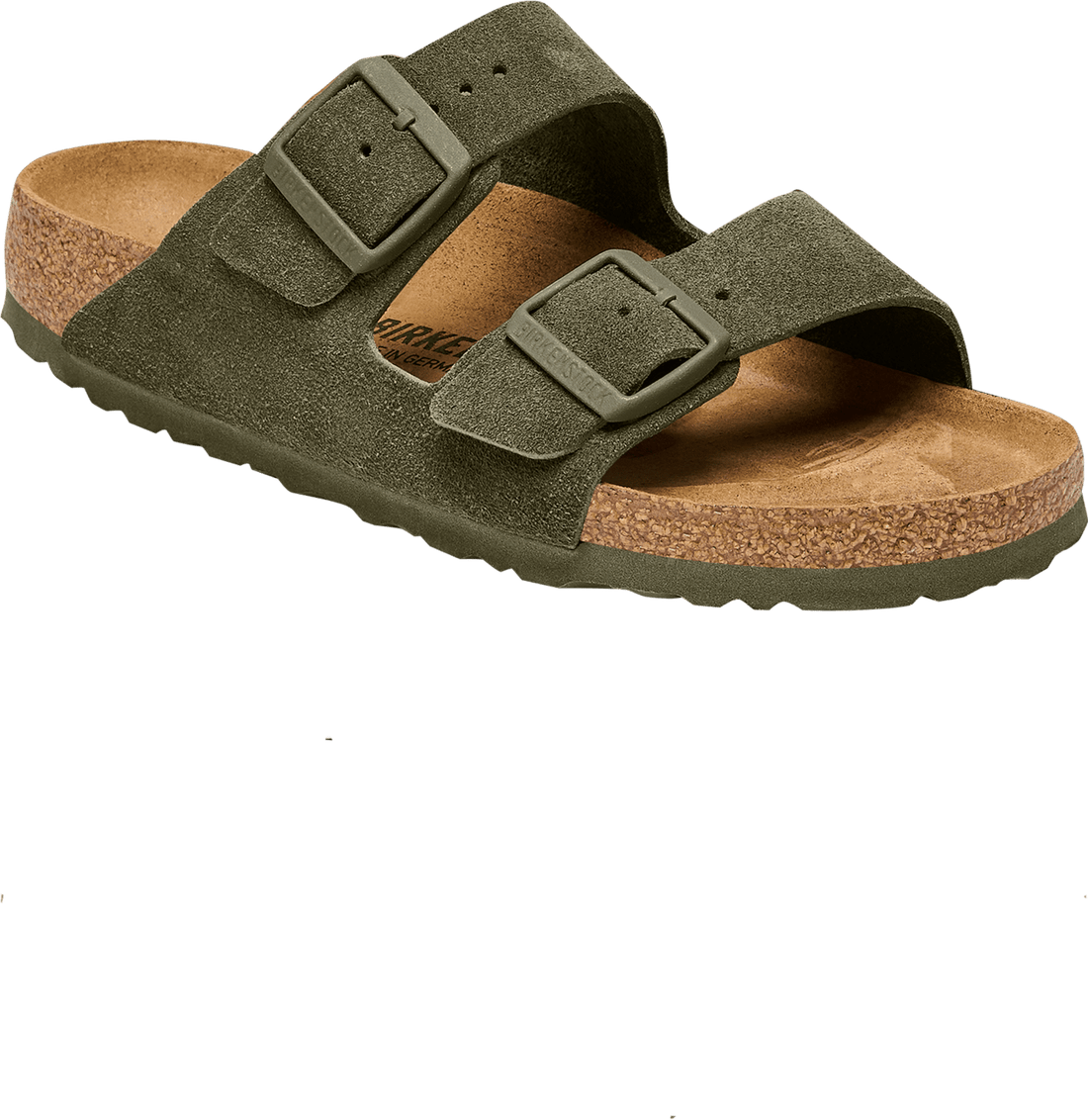 Birkenstock Arizona Suede Leather normal Green