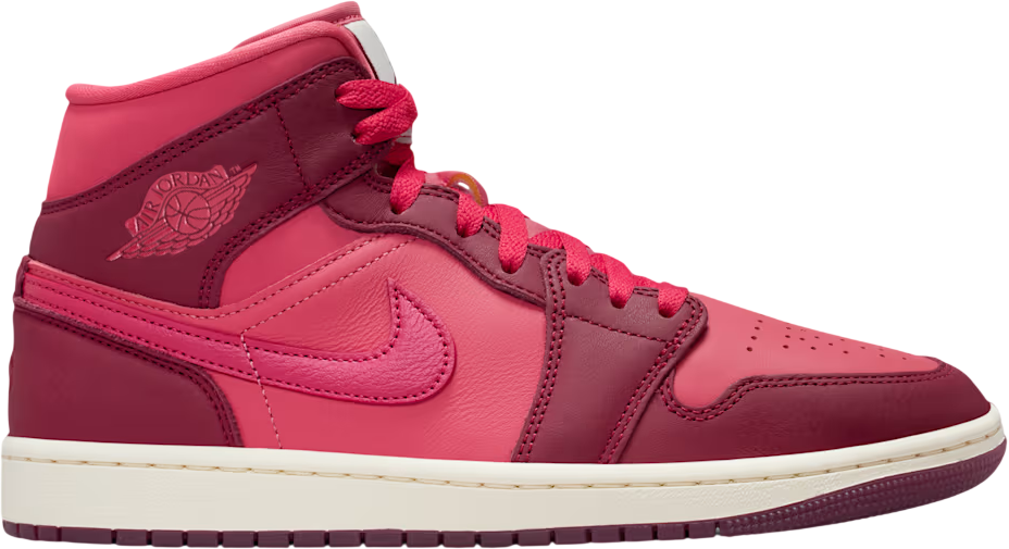 Jordan Air Jordan 1 Mid SE Valentine's Day Women Red C600