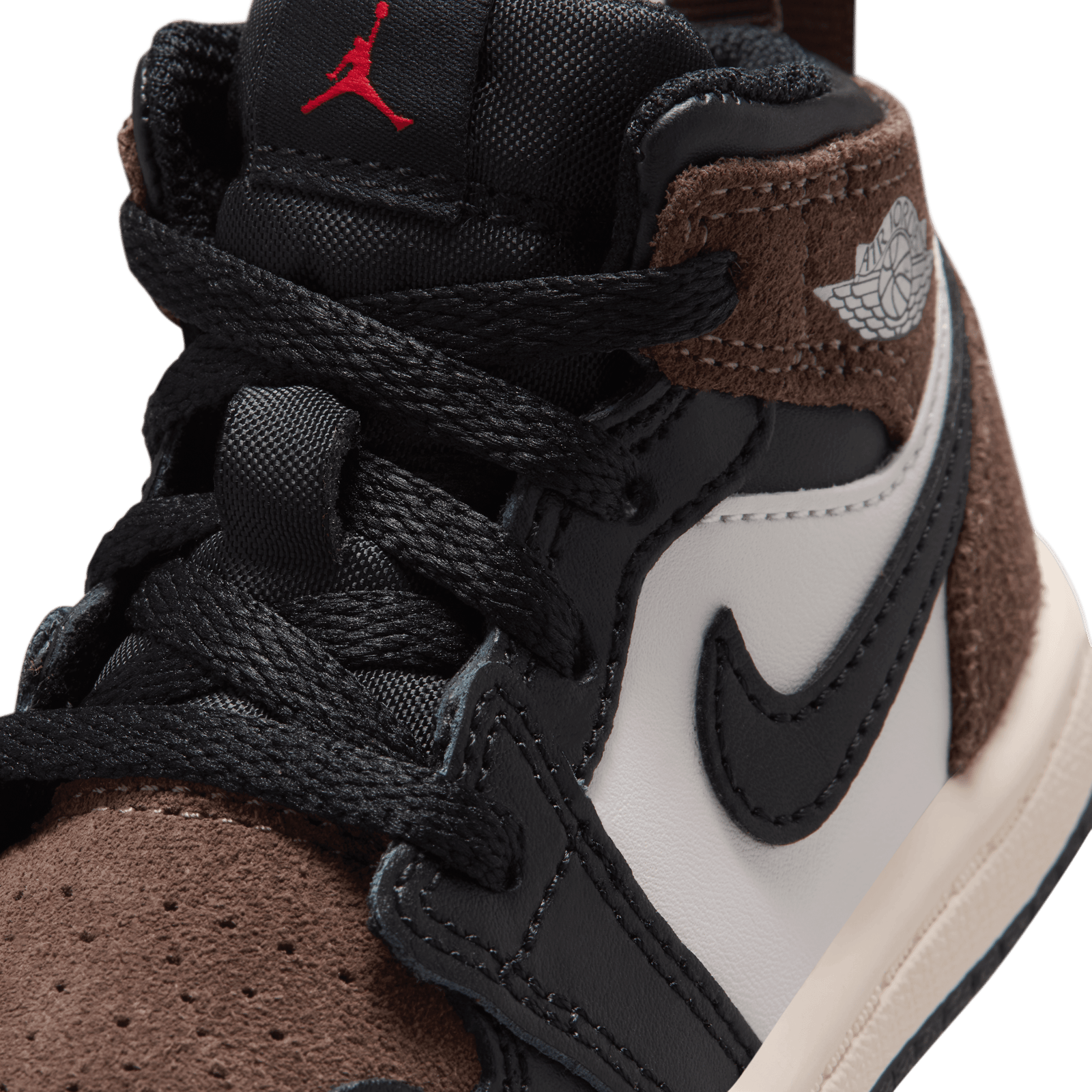 Jordan Air Jordan 1 Mid Love The Game Letter TD Kids Black