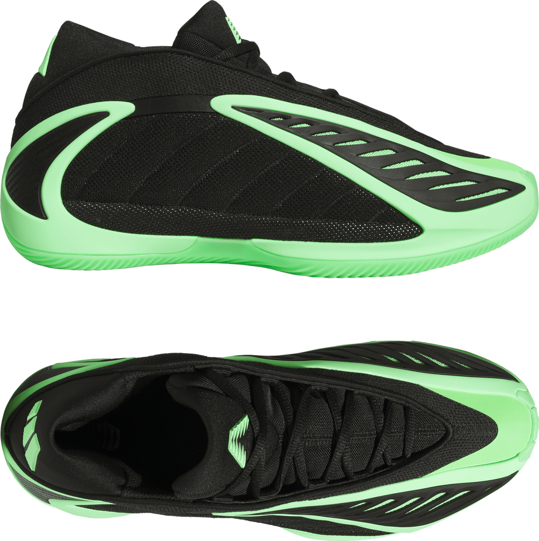 adidas Anthony Edwards 2 Lime Burst Black