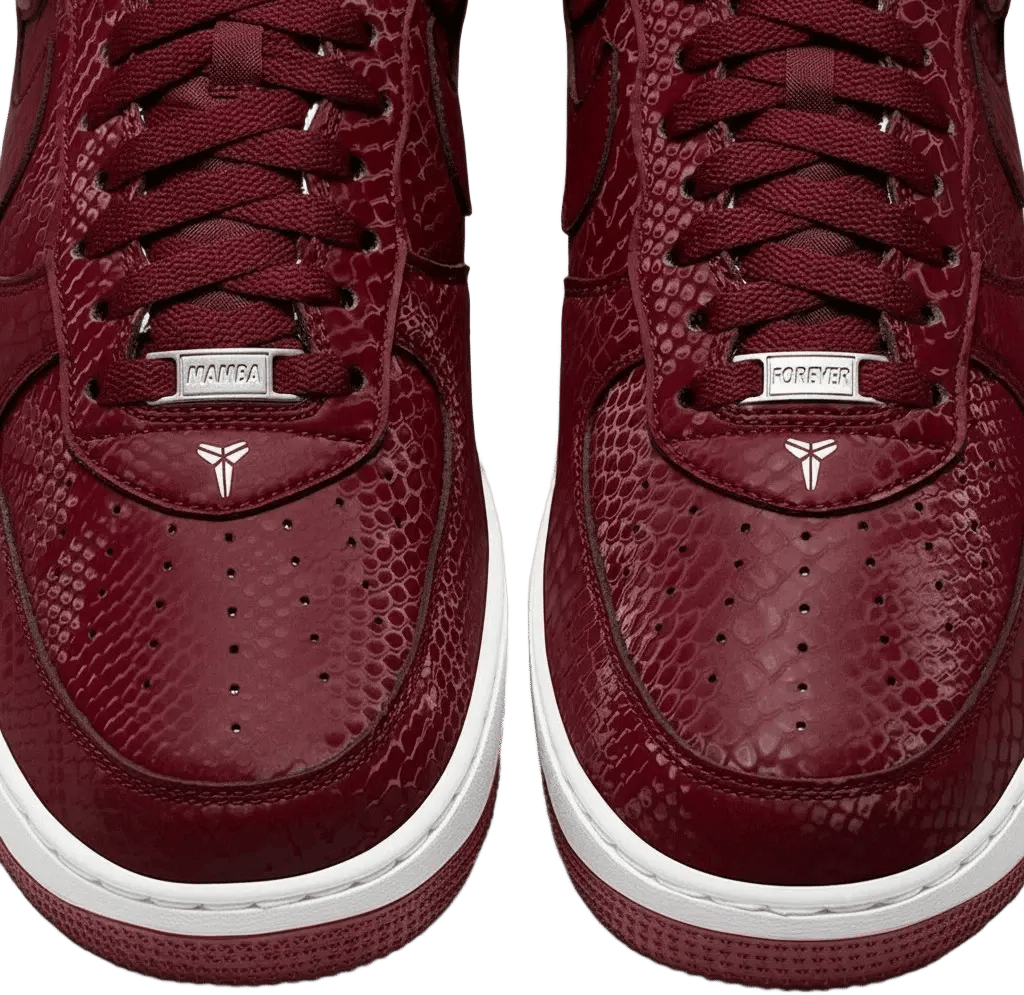 Nike Kobe Air Force 1 Lower Merion High Red